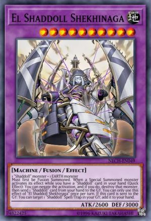 El Shaddoll Shekhinaga - (Structure Shaddoll Showdown) - (SDSH-EN048) - (Super Rare)
