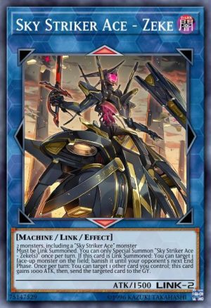 Sky Striker Ace - Zeke - (Magnificent Mavens) - (MAMA-EN008) - (Ultra Rare)