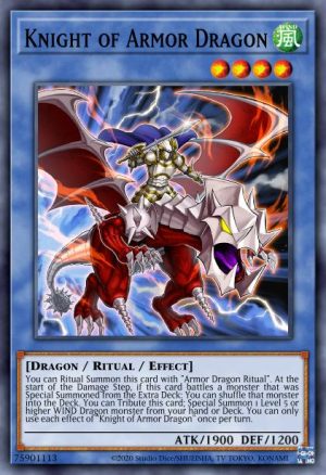 Knight of Armor Dragon - (Blazing Vortex) - (BLVO-EN037) - (Common)