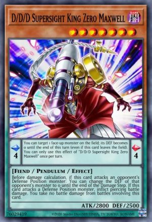 D/D/D Supersight King Zero Maxwell - (Lightning Overdrive) - (LIOV-EN095) - (Common)