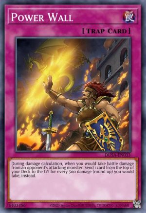 Power Wall - (Duelist Saga) - (DUSA-EN033) - (Ultra Rare)