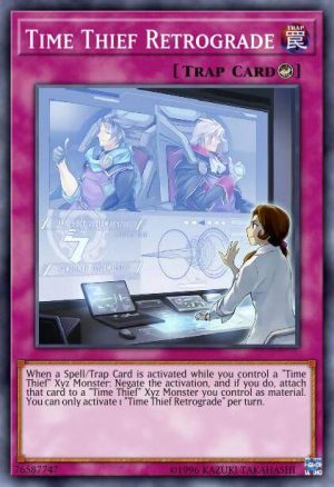 Time Thief Retrograde - (Ghosts From the Past) - (GFTP-EN069) - (Ultra Rare)