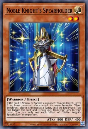 Noble Knight's Spearholder - (Brothers of Legend) - (BROL-EN019) - (Ultra Rare)
