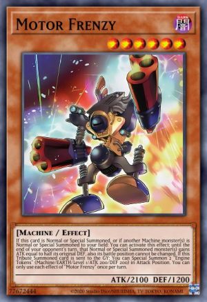 Motor Frenzy - (Dimension Force) - (DIFO-EN092) - (Super Rare)