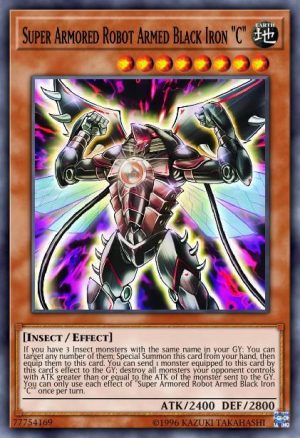 Super Armored Robot Armed Black Iron "C" - (Savage Strike) - (SAST-EN097) - (Common)