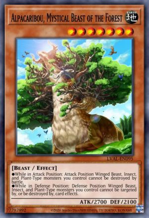 Alpacaribou, Mystical Beast of the Forest - (Legacy of the Valiant) - (LVAL-EN095) - (Common)