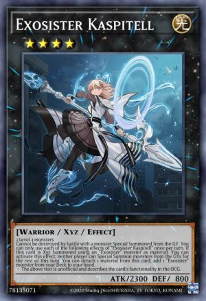 Exosister Kaspitell - (Dueling Heroes Tin) - (MP23-EN257) - (Ultra Rare)