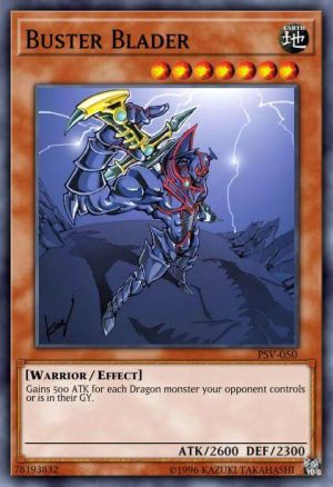 Buster Blader - (Alt art) - (Legendary Decks II) - (LDK2-ENY12)