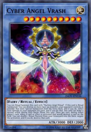 Cyber Angel Vrash - (Invasion Vengeance) - (INOV-EN036) - (Super Rare)