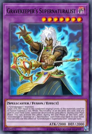 Gravekeeper's Supernaturalist - (Soul Fusion) - (SOFU-EN035) - (Rare)