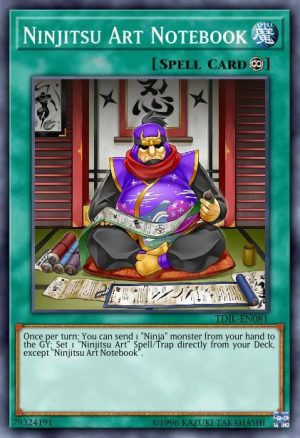 Ninjitsu Art Notebook - (2017 Mega-Tin Mega Pack) - (MP17-EN117) - (Common)