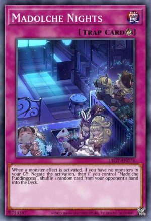 Madolche Nights - (Maximum Gold) - (MAGO-EN070) - (Rare)