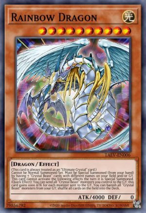 Rainbow Dragon - (Structure Legend of the Crystal Beasts) - (SDCB-EN041) - (Ultra Rare)