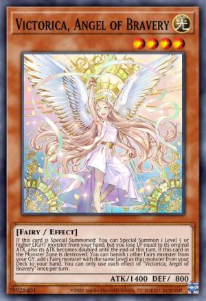 Victorica, Angel of Bravery - (Ghosts From the Past The 2nd Haunting) - (GFP2-EN042) - (Ultra Rare)