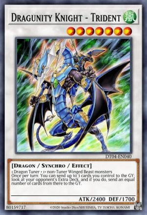 Dragunity Knight - Trident - (Hidden Arsenal Chapter 1) - (HAC1-EN164) - (Common)