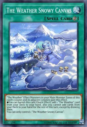 The Weather Snowy Canvas - (Maximum Gold El Dorado) - (MGED-EN098) - (Rare)