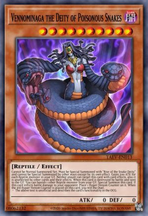Vennominaga the Deity of Poisonous Snakes - (Ancient Guardians) - (ANGU-EN041) - (Rare)