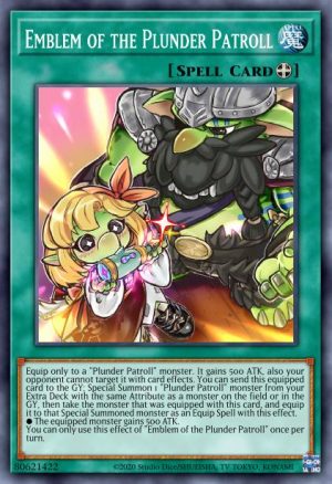 Emblem of the Plunder Patroll - (Battles of Legend Crystal Revenge) - (BLCR-EN089) - (Ultra Rare)