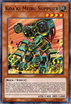 Koa'ki Meiru Supplier - (Battles of Legend Crystal Revenge) - (BLCR-EN080) - (Secret Rare)
