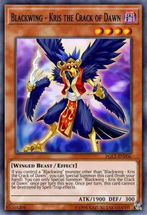 Blackwing - Kris the Crack of Dawn - (Battles of Legend Armageddon) - (BLAR-EN061) - (Ultra Rare)
