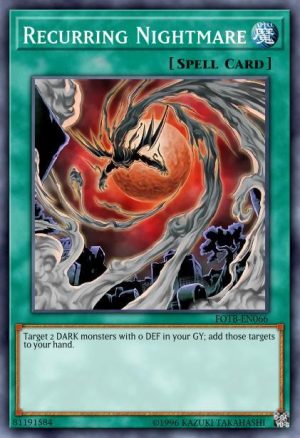 Recurring Nightmare - (Structure Lair of Darkness) - (SR06-EN023) - (Common)