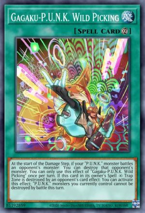Gagaku-P.U.N.K. Wild Picking - (The Grand Creators) - (GRCR-EN009) - (Rare)