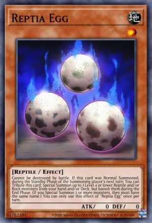 Reptia Egg - (Ghosts From the Past The 2nd Haunting) - (GFP2-EN034) - (Ultra Rare)