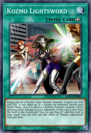 Kozmo Lightsword - (Premium Gold Infinite Gold) - (PGL3-EN033) - (Gold Secret Rare)