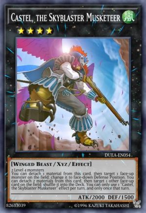 Castel, the Skyblaster Musketeer - (Duel Devastator) - (DUDE-EN018) - (Ultra Rare)
