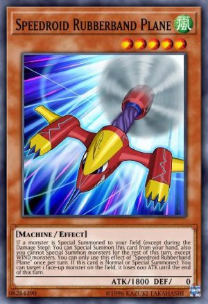 Speedroid Rubberband Plane - (Maximum Crisis) - (MACR-EN008) - (Rare)