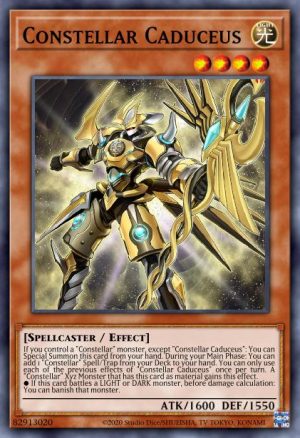 Constellar Caduceus - (2022 Tin of the Pharaoh's Gods) - (MP22-EN012) - (Common)