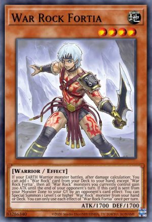 War Rock Fortia - (Blazing Vortex) - (BLVO-EN093) - (Super Rare)