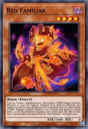 Red Familiar - (2021 Tin of Ancient Battles) - (MP21-EN052) - (Common)