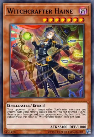 Witchcrafter Haine - (Magnificent Mavens) - (MAMA-EN022) - (Ultra Rare)