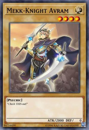 Mekk-Knight Avram - (Flames of Destruction) - (FLOD-EN016) - (Common)