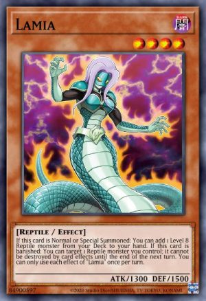 Lamia - (Battles of Legend: Monstrous Revenge) - (BLMR-EN021) - (Ultra Rare)