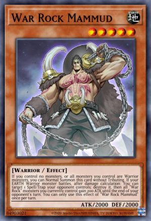 War Rock Mammud - (Lightning Overdrive) - (LIOV-EN087) - (Common)
