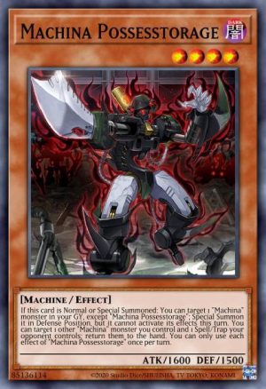 Machina Possesstorage - (Structure Mechanized Madness) - (SR10-EN040) - (Ultra Rare)