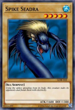 Spike Seadra - (Legend of Blue Eyes White Dragon) - (LOB-EN103) - (Common)