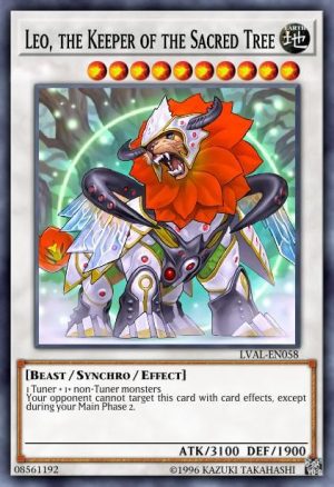 Leo, the Keeper of the Sacred Tree - (Astral Pack Seven) - (AP07-EN008) - (Super Rare)