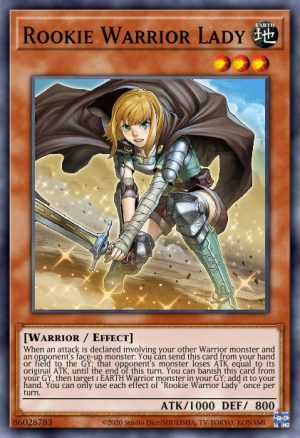 Rookie Warrior Lady - (Ghosts From the Past The 2nd Haunting) - (GFP2-EN043) - (Ultra Rare)