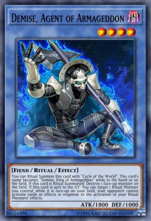 Demise, Agent of Armageddon - (Cybernetic Horizon) - (CYHO-EN028) - (Common)