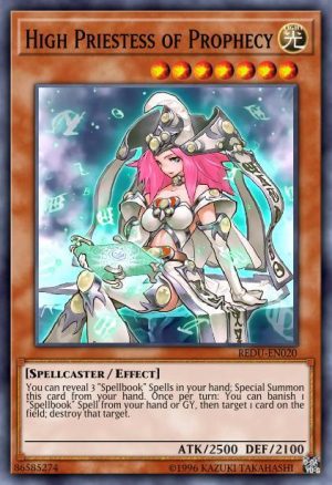 High Priestess of Prophecy - (Duel Power) - (DUPO-EN081) - (Ultra Rare)