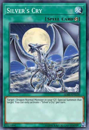 Silver's Cry - (LC Kaiba Mega Pack) - (LCKC-EN034) - (Secret Rare)