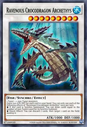 Ravenous Crocodragon Archethys - (2021 Tin of Ancient Battles) - (MP21-EN067) - (Common)