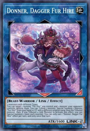 Donner, Dagger Fur Hire - (Dueling Heroes Tin) - (MP23-EN192) - (Rare)