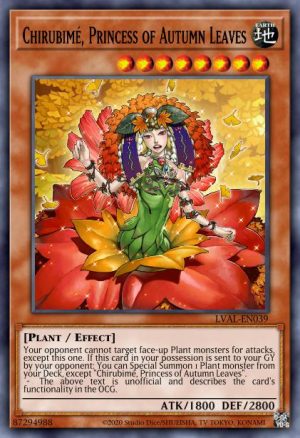 Chirubimé, Princess of Autumn Leaves - (Secret Slayers) - (SESL-EN054) - (Super Rare)