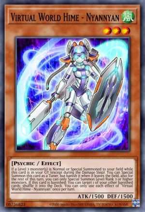 Virtual World Hime - Nyannyan - (Phantom Rage) - (PHRA-EN099) - (Super Rare)