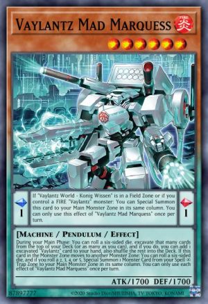 Vaylantz Mad Marquess - (Tactical Masters) - (TAMA-EN007) - (Rare)