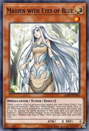 Maiden with Eyes of Blue - (LC Kaiba Mega Pack) - (LCKC-EN012) - (Secret Rare)